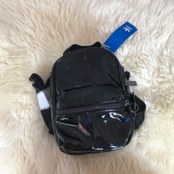 Adidas Originals Black Mini Backpack GD1659 - Picture 10 of 15